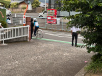 職場体験学習出発